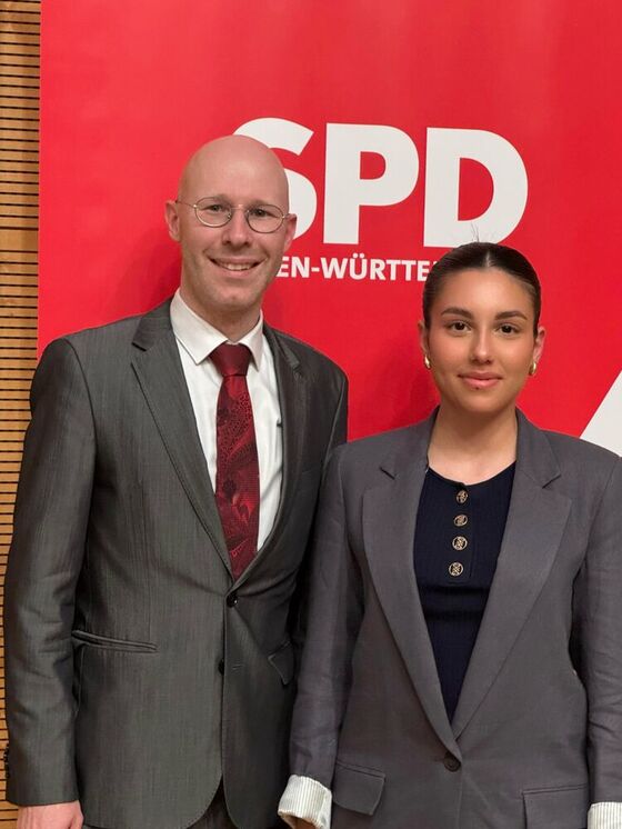 v.l.n.r. : Torsten Liebig, Anise Hatice Avan